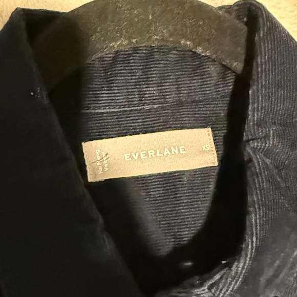 Everlane Men's Casual Button Down Shirt - Navy - Picture 4 of 5